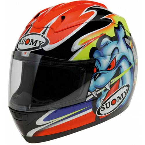 Global Trade Visera para Casco de Motocicleta Compatible con Casco Suomy Trek Booster - Visera NO Original - Transparente