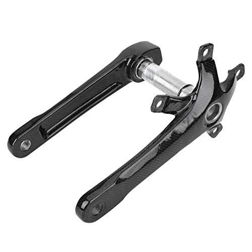 Gmkjh Juego de bielas para Bicicleta de Carretera, Fibra de Carbono Completa, Cinco Garras, Juego de bielas para Bicicleta de Carretera, Cambio de Velocidad, Accesorios para Bicicleta Brillante