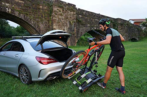 GO BIKER Portabicis para 3 y 4 bicis de Enganche Bola Remolque con antirrobo (Speed3)