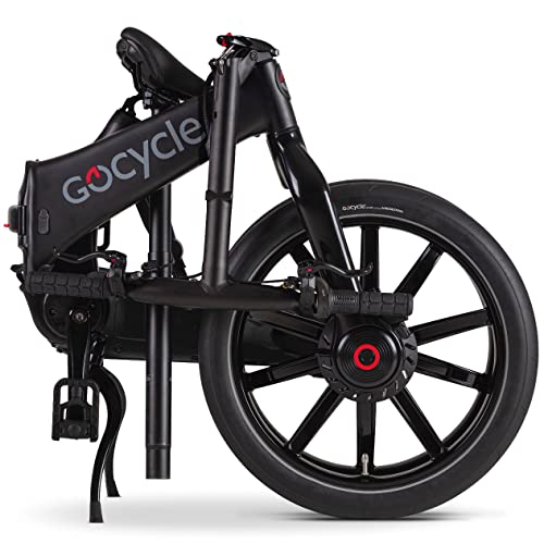 Gocycle GX - Bicicleta eléctrica Plegable, Color Negro Mate