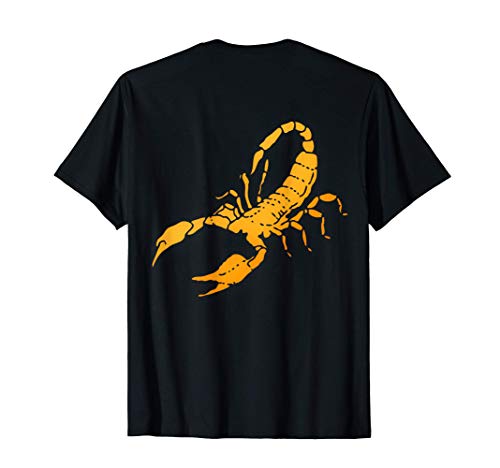 Gold Scorpion Danger Death Influencer Fashion Camiseta