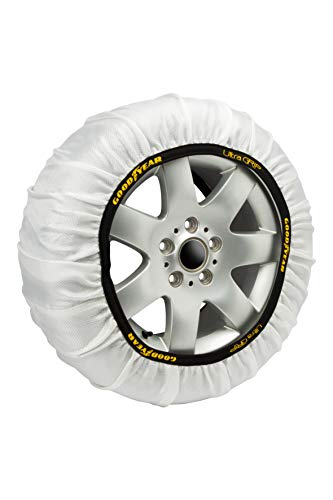 Goodyear GOD8010 1 Juego de 2 Cadenas Textiles de Nieve Ultra Grip Coche Talla S