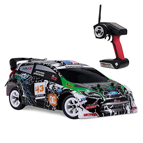 Goolsky WLtoys Coche RC K989 1/28 RC Drift Car 2.4G 30KM / H Alta Velocidad RC Car 4WD RC Race Car RC Sport Racing Drift Car Regalo para Niños