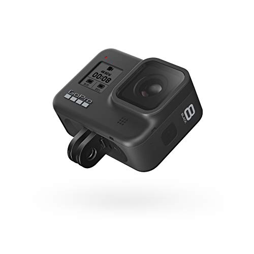 GoPro HERO8 Black, Cámara de Acción Digital 4K Resistente al Agua con Estabilización Hipersuave, Pantalla Táctil y Control de Voz: Transmisión en Vivo Full HD, Bluetooth USB Wireless