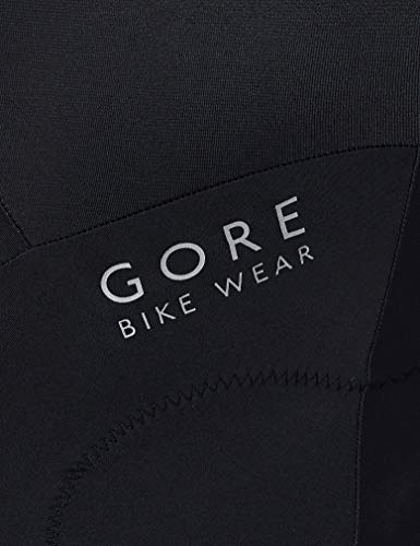 GORE BIKE WEAR Mono corto Hombre, Ciclismo en carretera o MTB, Badana, Transpirable, GORE Selected Fabrics, Bibtights short+, Talla XL, Negro, WELEPL990006