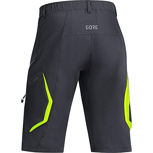 GORE WEAR C3 Pantalón corto para hombre, L, negro