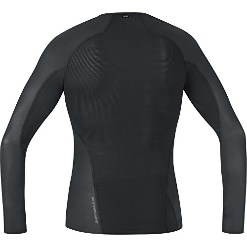 GORE Wear Camiseta interior cortavientos de hombre, M, Negro, 100323