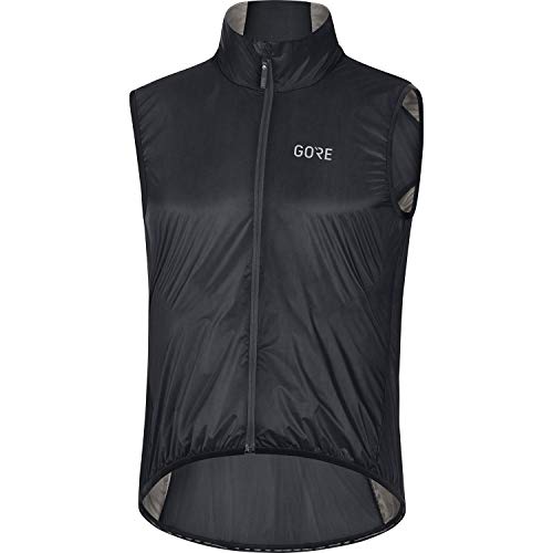 GORE WEAR Chaleco de ciclismo Ambient para hombre, GORE-TEX INFINIUM, S, Negro