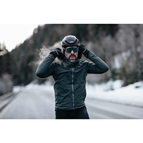 GORE WEAR Chaqueta de ciclismo para hombre Endure, GORE-TEX PACLITE PLUS, L, Amarillo Neón