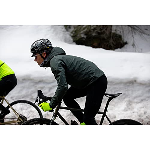 GORE WEAR Chaqueta de ciclismo para hombre Endure, GORE-TEX PACLITE PLUS, L, Amarillo Neón