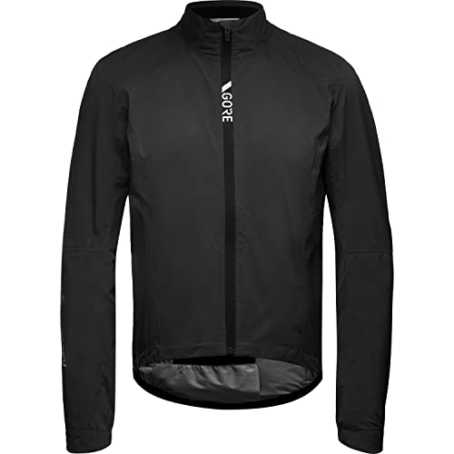 GORE WEAR Chaqueta de ciclismo para hombre Torrent, GORE-TEX Active, L, Negro