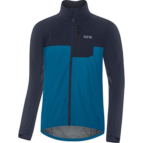 GORE WEAR Chaqueta de ciclismo Spirit para hombre, GORE-TEX INFINIUM, M, Amarillo neón/Negro