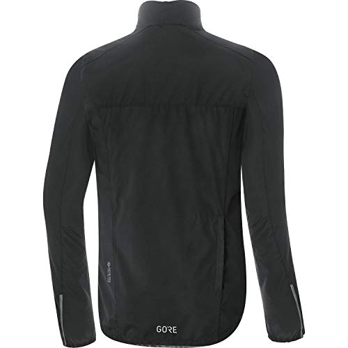 GORE WEAR Chaqueta de ciclismo Spirit para hombre, GORE-TEX INFINIUM, M, Negro