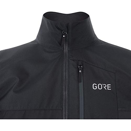 GORE WEAR Chaqueta de ciclismo Spirit para hombre, GORE-TEX INFINIUM, XXXL, Negro