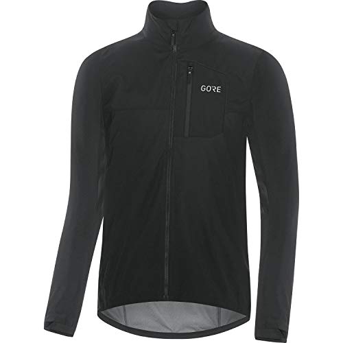 GORE WEAR Chaqueta de ciclismo Spirit para hombre, GORE-TEX INFINIUM, XXXL, Negro