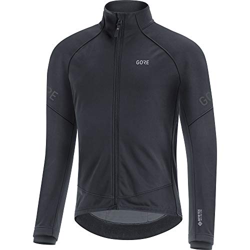 GORE WEAR Chaqueta térmica de ciclismo para hombre, C3, GORE-TEX INFINIUM, M, Negro