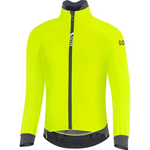 GORE WEAR Chaqueta térmica de ciclismo para hombre, C5, GORE-TEX INFINIUM, S, Azul marino