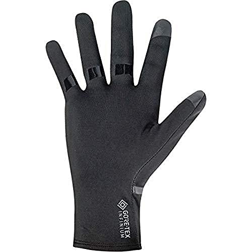 GORE WEAR M Guantes elásticos unisex GORE-TEX INFINIUM, 7, Negro