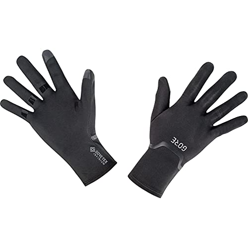 GORE WEAR M Guantes elásticos unisex GORE-TEX INFINIUM, 7, Negro