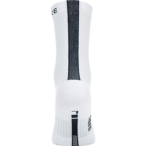 GORE WEAR M Thermo calcetines unisex, Talla: 38-40, Color: blanco/negro