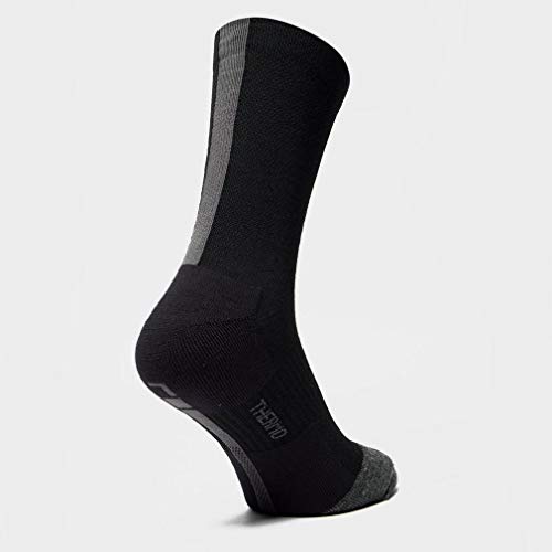 GORE WEAR M Thermo calcetines unisex, Talla: 41-43, Color: negro/gris