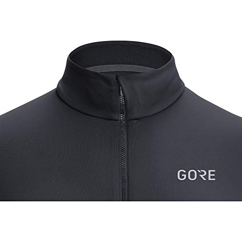 GORE WEAR Maillot térmico de ciclismo para hombre, C3, L, Negro