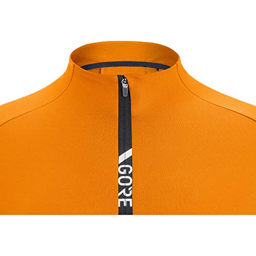 GORE WEAR Maillot térmico de ciclismo para hombre, C5, XL, Naranja