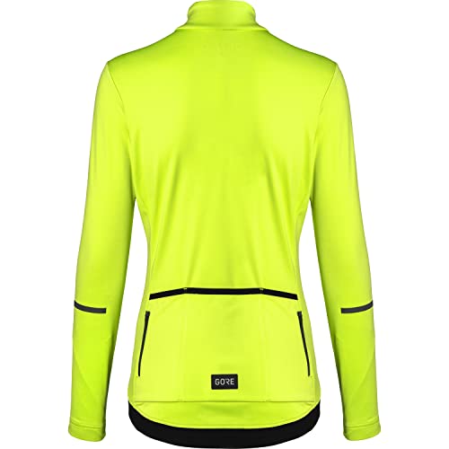 GORE WEAR Progress Thermo Jersey para mujer, Tejidos Seleccionados GORE , 40, Neon Yellow (Amarillo neón)