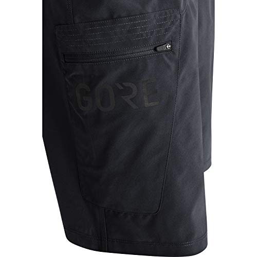 GORE WEAR Short de ciclismo Passion para hombre, XXL, Negro