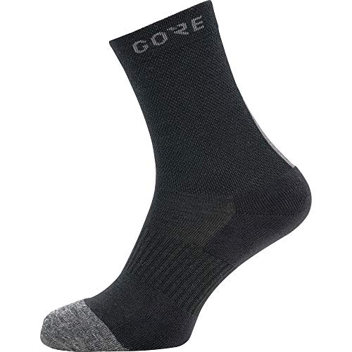 GORE WEAR Thermo calcetines unisex, Talla: 44-46, XL, Color: negro/gris