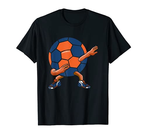 Gráficos Balonmano Tiro En Suspensión - Deporte Balonmano Camiseta