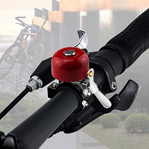 Greallthy - Timbre para bicicleta, de latón clásico, para bicicleta de montaña con buen tono ruidoso, bicicleta de carretera, accesorios para bicicleta (manillar de bicicleta entre 22,2-25,4 mm)