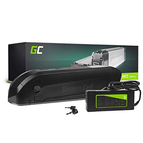 Green Cell® Batería para Bicicleta Electrica 36V 12Ah de Iones de Litio Li-Ion 432Wh Recargable al Motor 250W BMS E-Bike Pedelec Down Tube y Cargador