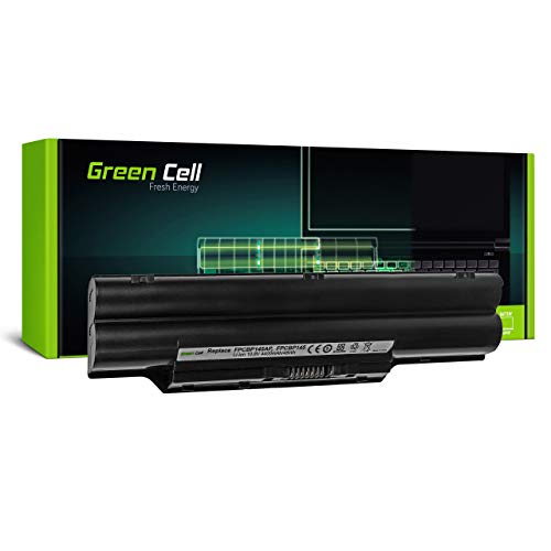 Green Cell Batería para Fujitsu LifeBook SH54/J SH54/K SH56 SH56/E SH56/G SH56/H SH560 SH561 SH572 SH76 SH76/E SH76/EN SH76/G SH76/GN SH76/H SH76/HN Portátil (4400mAh 10.8V Negro)