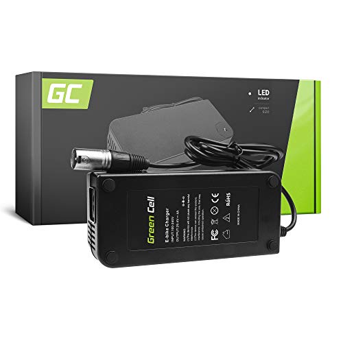 Green Cell® Cargador (29.4V 4A 117W) para Kettler Kreidler Kross Liberty Lovelec Merida Navigator Prodigy E-Bike Bicicleta Eléctrica Li-Ion Batería (Conector XLR 3 Pin)