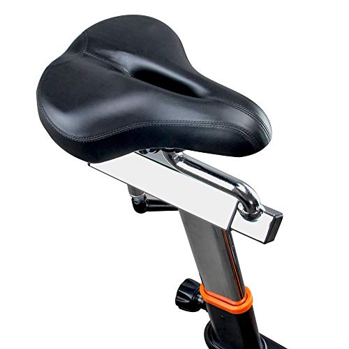 gridinlux. Trainer Alpine 8000. Bicicleta estática Spinning. Volante de Inercia 25 kg, Nivel Avanzado, Altura Ajustable, Pantalla LCD, Fitness, Unisex.