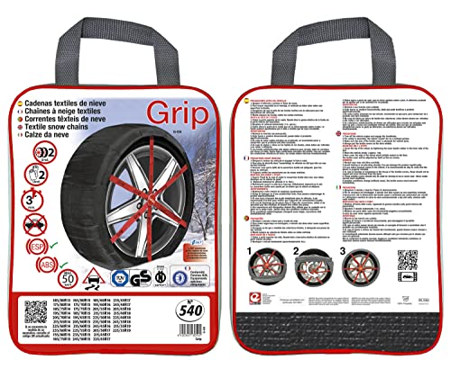 Grip - Cadenas de nieve textiles talla Nº 540