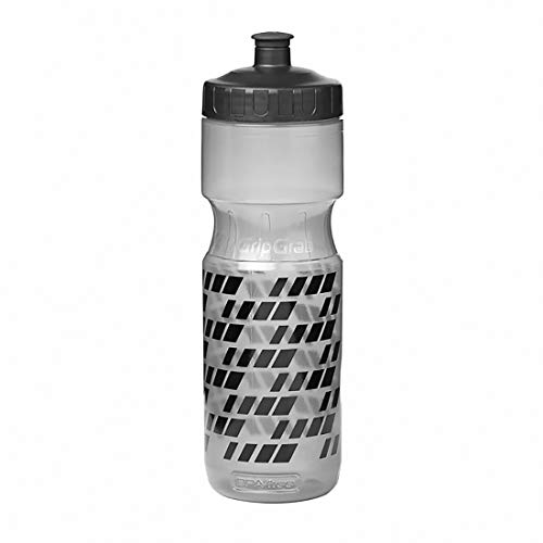 GripGrab Bidón de Ciclismo Botella de Agua para Bicicleta sin BPA Plástico Degradable, 600 ml y 800 ml 6 Colores, Adultos Unisex, Negro, Talla única