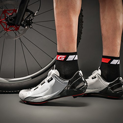 GripGrab Calcetines Ciclismo Verano Tobilleros Altura 7cm Pack de 3 Pares e Individual Ciclistas Carretera MTB Unisex