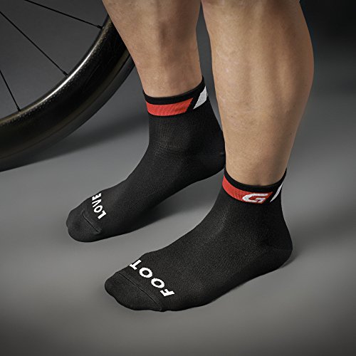 GripGrab Calcetines Ciclismo Verano Tobilleros Altura 7cm Pack de 3 Pares e Individual Ciclistas Carretera MTB Unisex