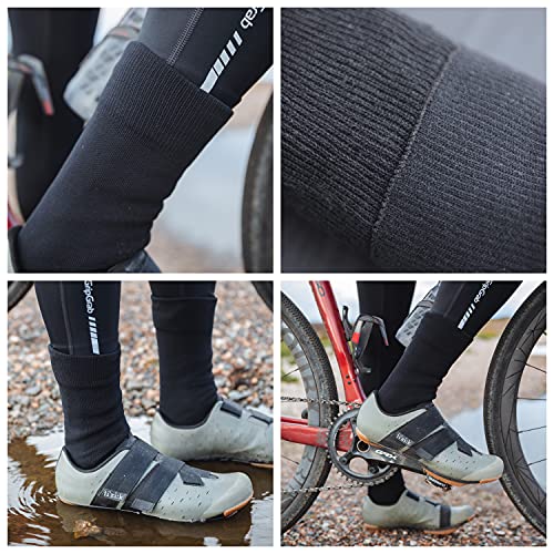 GripGrab Calcetines de Ciclismo Térmicos Lightweight Impermeables Calcetines Invierno Alto Rendimiento Aislantes Lluvia