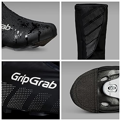 GripGrab Cubrezapatillas de Ciclismo Ride Impermeables Cortavientos Zapatillas MTB Road Cubrebotas para Lluvia