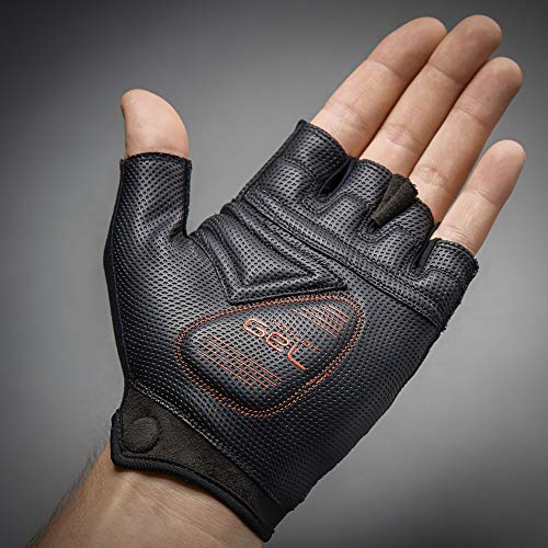 GripGrab Guantes de Ciclismo ProGel 4mm DoctorGel Carretera MTB Cortos de Verano Bicicleta Antideslizantes Acolchados, Unisex Adulto, Amarillo, L