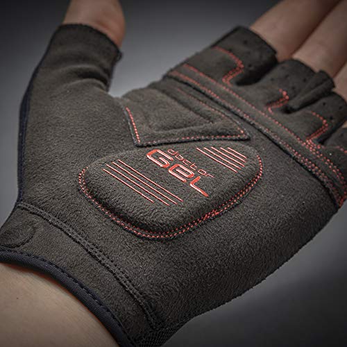 GripGrab Guantes de Ciclismo SuperGel de Verano Cortos Acolchado DoctorGel 6mm Mitones Sin Dedos Carretera MTB Unisex