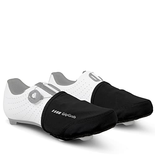 GripGrab Punteras Ciclismo Carretera Cubrezapatillas Cortavientos Impermeables Térmicos Cubrebotas Invierno, Adultos Unisex, Negro, L/XL (42-45)