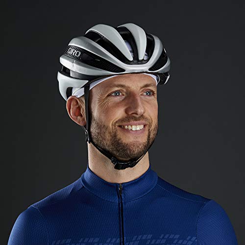 GripGrab Sotocasco Ciclismo Verano Transpirable Protección UV UPF 50+ Gorra Bicicleta Carretera MTB Gravel Babeza Casco Calentadores, Unisex-Adultos, Blanco, Talla Única