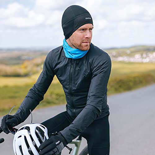 GripGrab Sotocasco Cortavientos Térmico de Invierno Lightweight Ciclismo Running Skull Cap Calentadores Cabeza Unisex, Negro, M