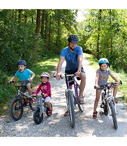 Grupo K-2 Kit Casco Y Protecciones para Niños Ajustable Patinaje Ciclismo Monopatín Bicicleta Skate Bicicleta Kr-006  Negro