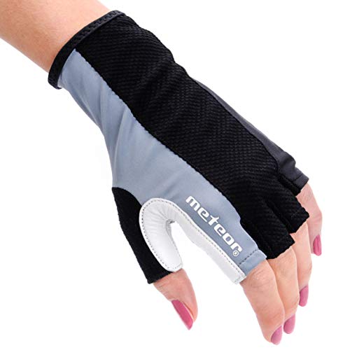 Guantes Bicicleta MTB BMX Ciclismo Montaña Carretera Fitness Gimnasio Bici Escalada Senderismo y Otros Deportes Guantes Deportivos Sin Dedos para Mujer y Hombre (M ~8,5cm, SLIM101)