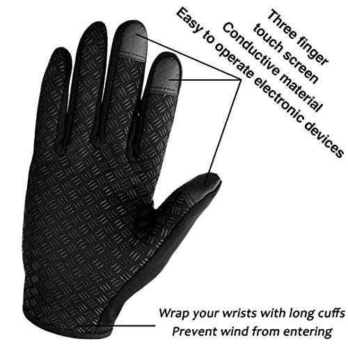 Guantes Invierno Hombre Mujer Guantes Termicos para Frio Moto Ciclismo Running Bici Gym para movil Tactiles Regalos Originales para Hombre Mujer Amigo Invisible Navidad Adolescentes Madres Padre